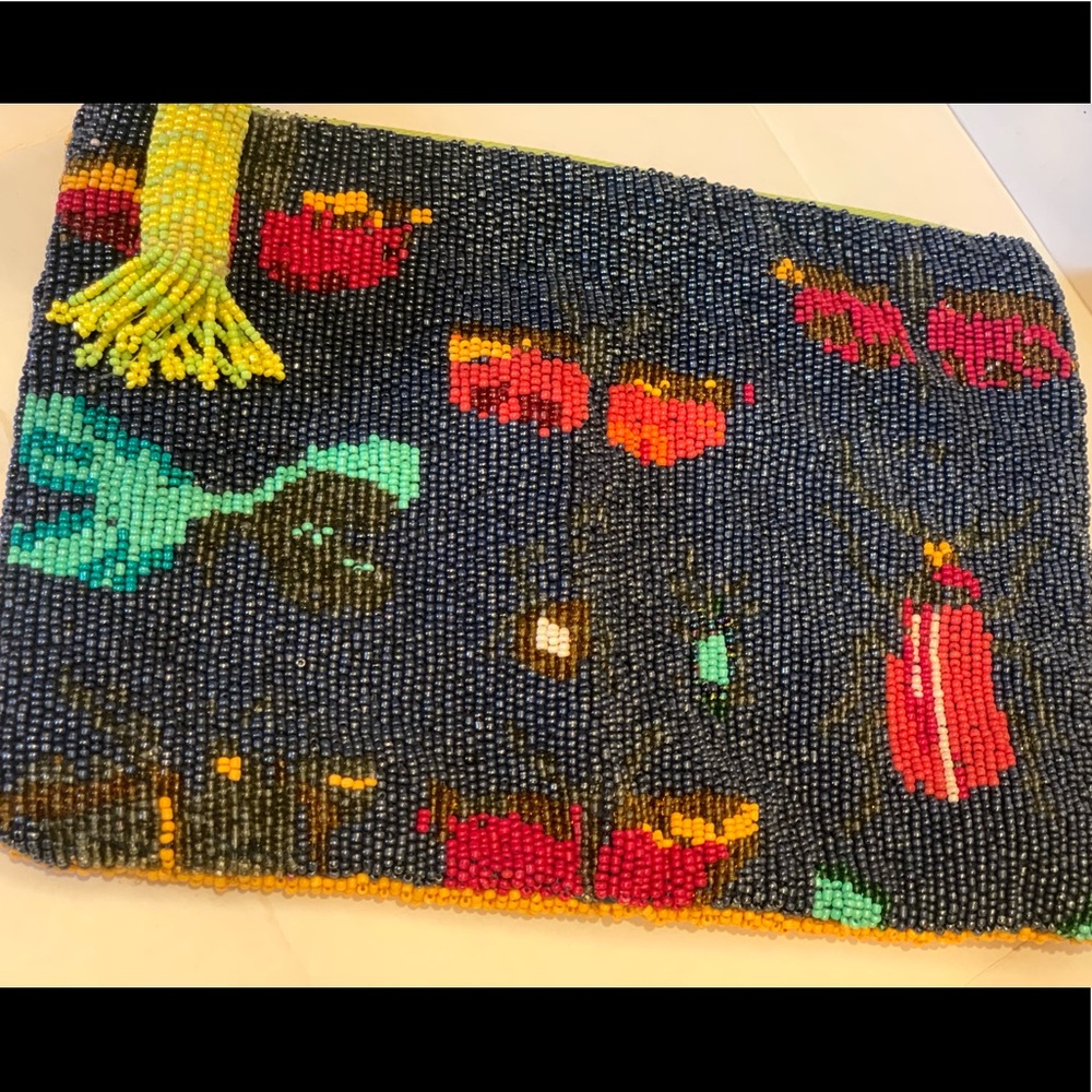 Anthropologie Miss Albright beaded mini bag